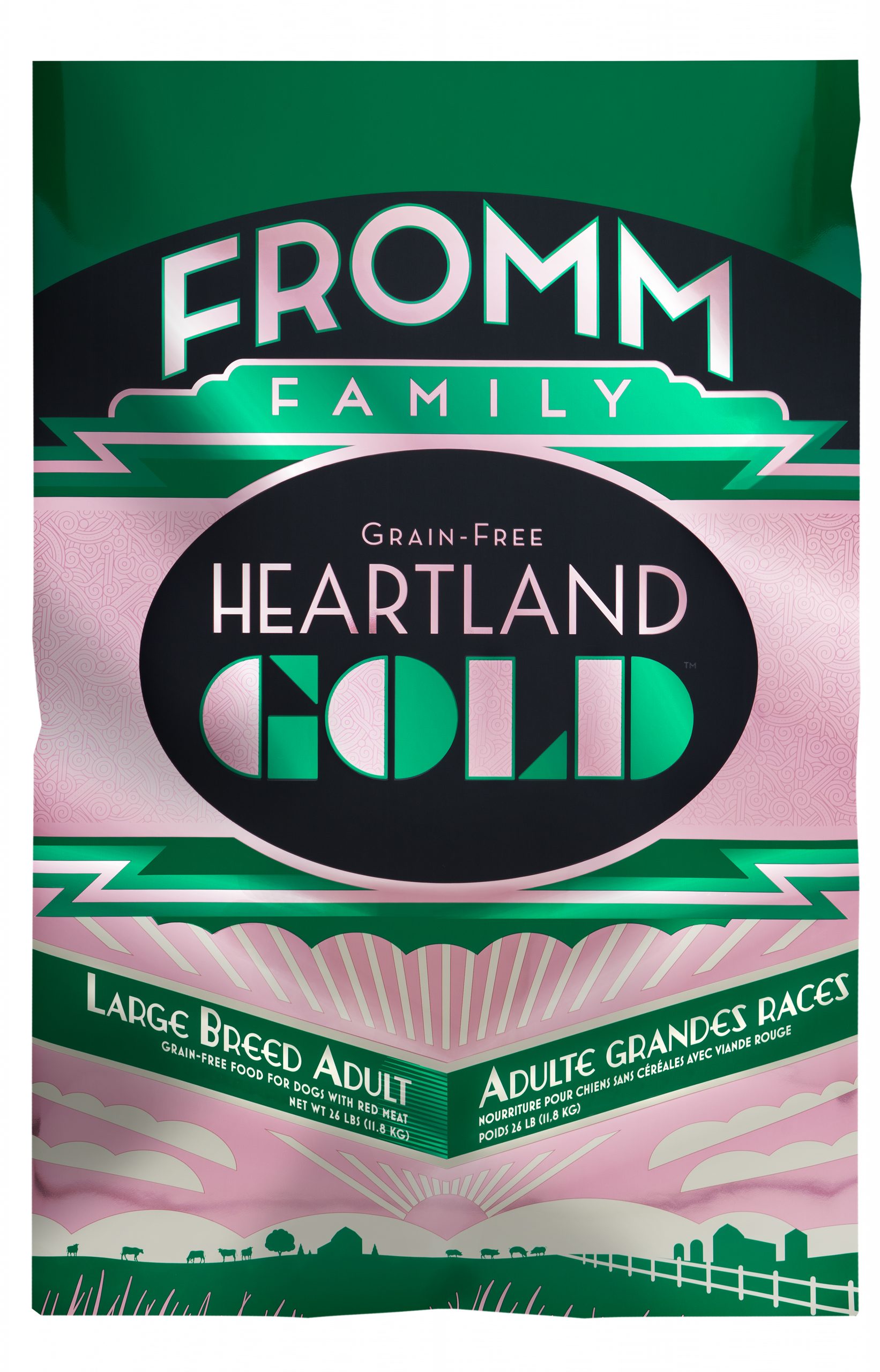 FROMM HEARTLAND GF ADULT LARGE BREED 26LB - Pet Food and More!