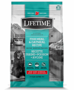 LIFETIME 2.27KG DOG FISH & OATMEAL