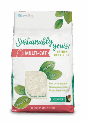 LITTER, SUSTAINABLY YOURS MULTICAT 13LB
