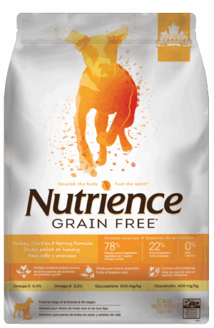 NUTRIENCE GRAIN FREE 10KG TURKEY CHICKEN & HERRING