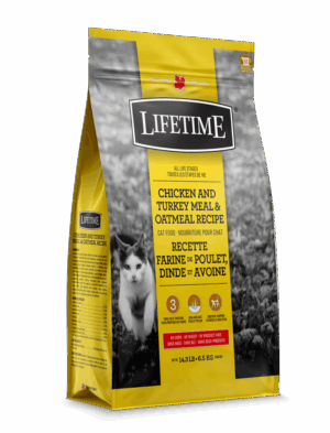 LIFETIME 2.27KG CAT CHICKEN TURKEY & OATMEAL