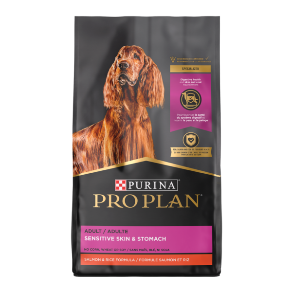 PRO PLAN 13.6KG DOG SENSITIVE SKIN & STOMACH SALMON