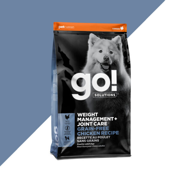 GO SOLUTIONS 12LB  DOG WEIGHT MANAGEMENT & JOINT CARE GRAIN FREE CHICKEN