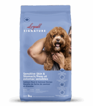 LOYALL SIGNATURE 3KG DOG SENSITIVE SKIN & STOMACH SALMON & OATMEAL
