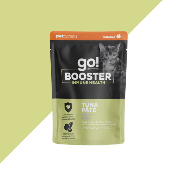 GO SOLUTIONS BOOSTER 2.5OZ CAT IMMUNE HEALTH TUNA PATE