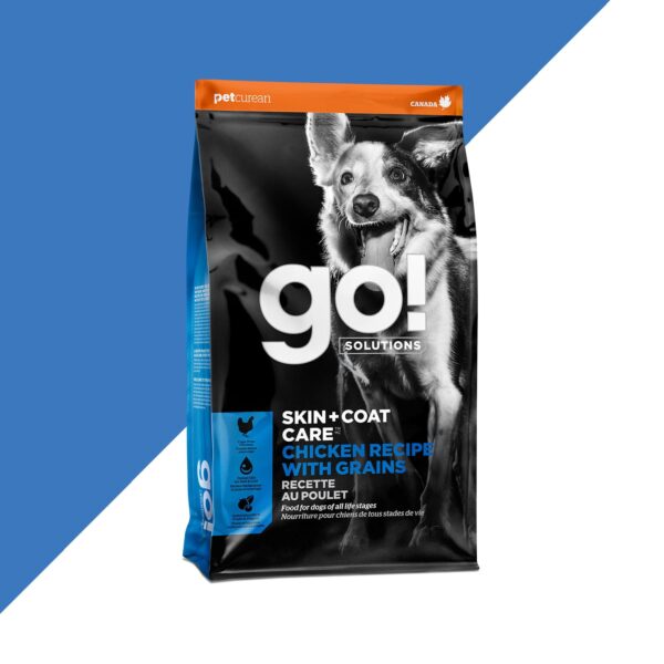 GO SOLUTIONS 22LB DOG SKIN & COAT CARE WITH GRAINS CHICKEN