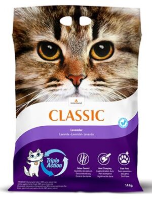 CAT LITTER 14KG INTERSAND CITY CLASSIC LAVENDER