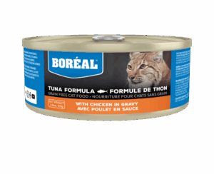 BOREAL 80G CAT RED TUNA WITH CHICKEN IN GRAVY GRAIN FREE