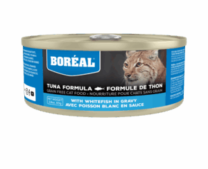 BOREAL 80G CAT RED TUNA WITH WHITEFISH IN GRAVY GRAIN FREE
