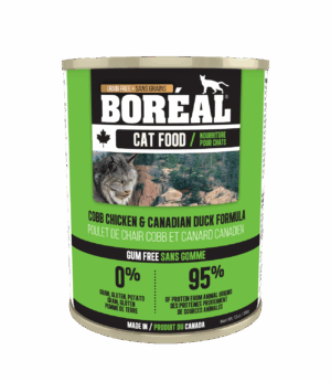 BOREAL 80G CAT COBB CHICKEN AND CANADIAN DUCK GRAIN FREE