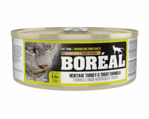 BOREAL 156G CAT HERITAGE TURKEY & TROUT GRAIN FREE