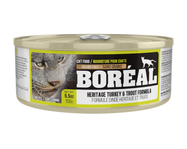 BOREAL 80G CAT HERITAGE TURKEY & TROUT GRAIN FREE