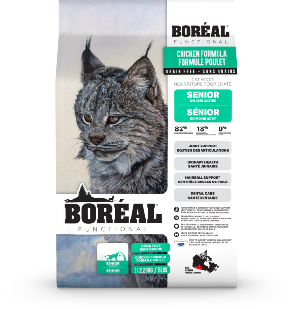 BOREAL 2.26KG CAT FUNCTIONAL SENIOR & LESS ACTIVE GRAIN FREE