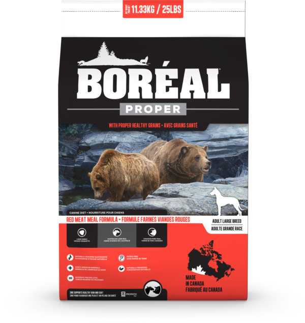 BOREAL 11.33KG PROPER LARGE BREED RED MEAT WITH GOOD GRAINS