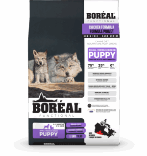 BOREAL 10KG PUPPY FUNCTIONAL SMALL &  MEDIUM BREED CHICKEN GRAIN FREE