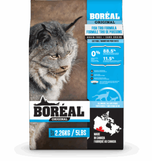 BOREAL 5.44KG CAT ORIGINAL FISH TRIO GRAIN FREE