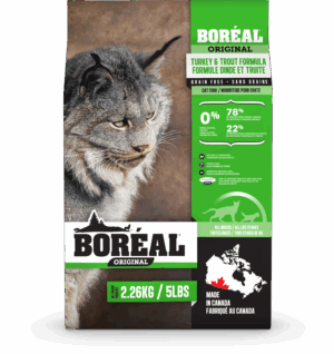 BOREAL 2.26KG CAT ORIGINAL TURKEY & TROUT GRAIN FREE