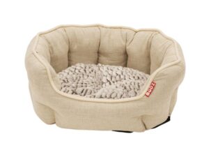 BUD'Z ROUND DELUXE CUDDLER CREAM MEDIUM 22.5" X 20.5"