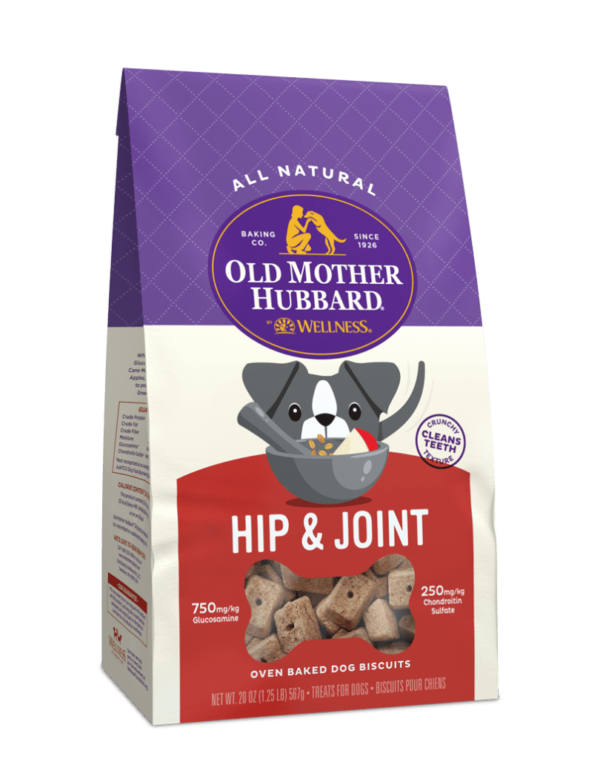 OLD MOTHER HUBBARD MOTHER'S SOLUTIONS 20OZ DOG HIP & JOINT BISCUITS