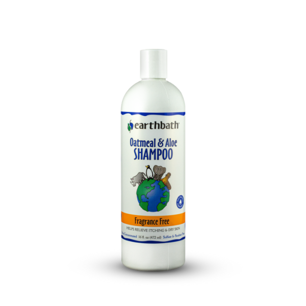 EARTHBATH OATMEAL & ALOE SHAMPOO FRAGRANCE FREE 16OZ