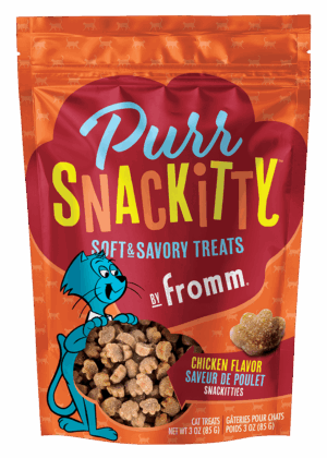 FROMM PUR SNAC KITTY TREATS CHICKEN   3OZ