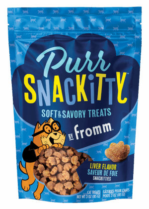FROMM PUR SNAC KITTY TREATS LIVER   3OZ