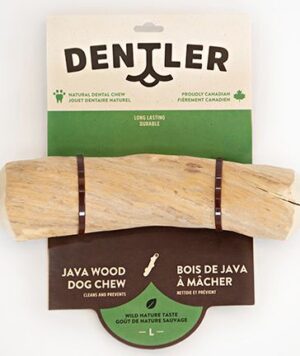 DENTLER JAVA WOOD DOG CHEW NATURAL LARGE