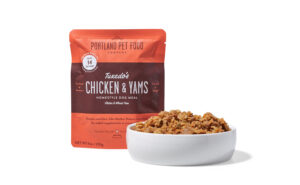 PORTLAND PET FOOD COMPANY DOG MEAL POUCH TUXEDO'S CHICKEN & YAMS 9OZ