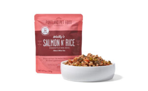 PORTLAND PET FOOD COMPANY DOG MEAL POUCH WALLY'S SALMON N' RICE 9OZ