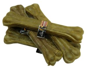 GABO PRESSED RAWHIDE BONE 12"