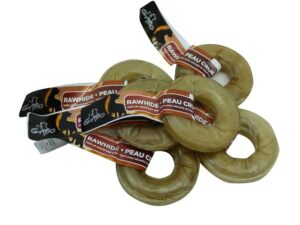 GABO PRESSED RAWHIDE RING 3"