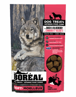 BOREAL 150G DUCK BLUEBERRY DOG TREAT GRAIN FREE