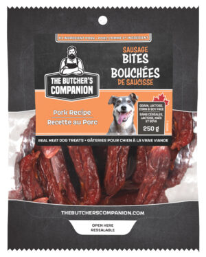 BUTCHERS COMPANION 250G PORK SAUSAGE BITES