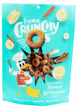 FROMM CRUNCHY O'S 6OZ BANANA KABLAMMAS