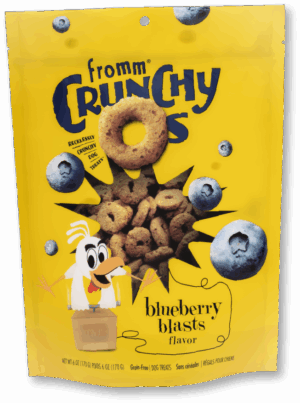 FROMM CRUNCHY O'S 6OZ BLUEBERRY BLASTS