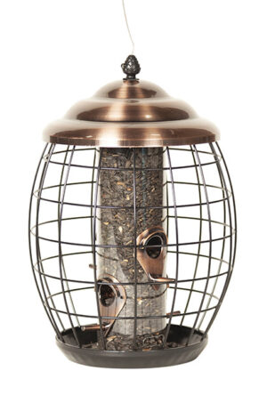 REGAL STYLE SQUIRREL RESISTANT CAGE BIRD FEEDER