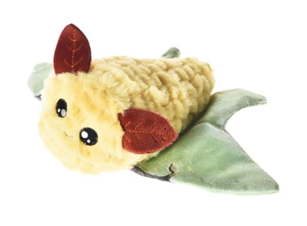 BUD'Z PLUSH DOG TOY YELLOW MOTH 11 IN