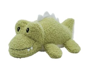 BUD'Z PLUSH DOG TOY COMPACT ALLIGATOR 9 IN