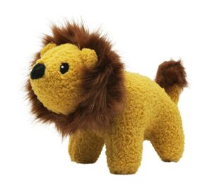 BUD'Z PLUSH DOG TOY COMPACT LION 9 IN