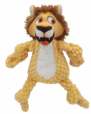 HAPPY TAILS WOOLIE LION DOG TOY