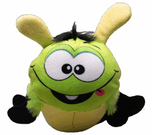 HAPPY TAILS DOODLES CATERPILLAR DOG TOY