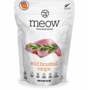 NZPF MEOW 50G FREEZE-DRIED WILD BRUSHTAIL