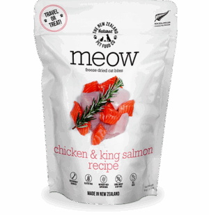 NZPF MEOW 50G FREEZE-DRIED CHICKEN & KING SALMON