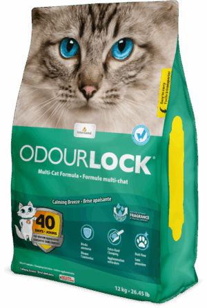 CAT LITTER 12KG ODOURLOCK CALMING BREEZE