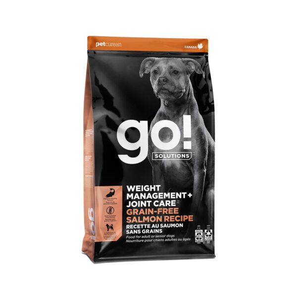 GO SOLUTIONS 3.5LB DOG WEIGHT MANAGEMENT & JOINT CARE GRAIN FREE SALMON