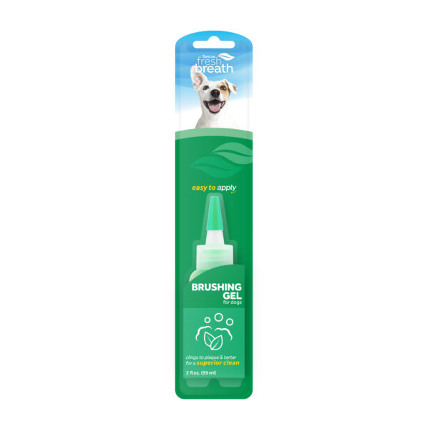 TROPICLEAN FRESH BREATH ORAL CARE BRUSHING GEL FOR DOGS 2OZ