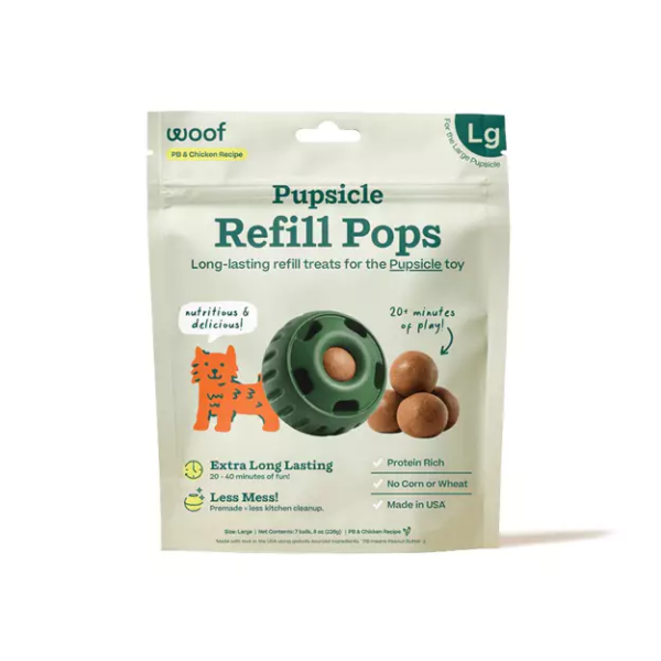 WOOF PUPSICLE POPS CHICKEN LARGE