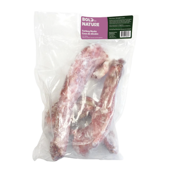 BOLD BY NATURE 2LB RAW TURKEY NECKS