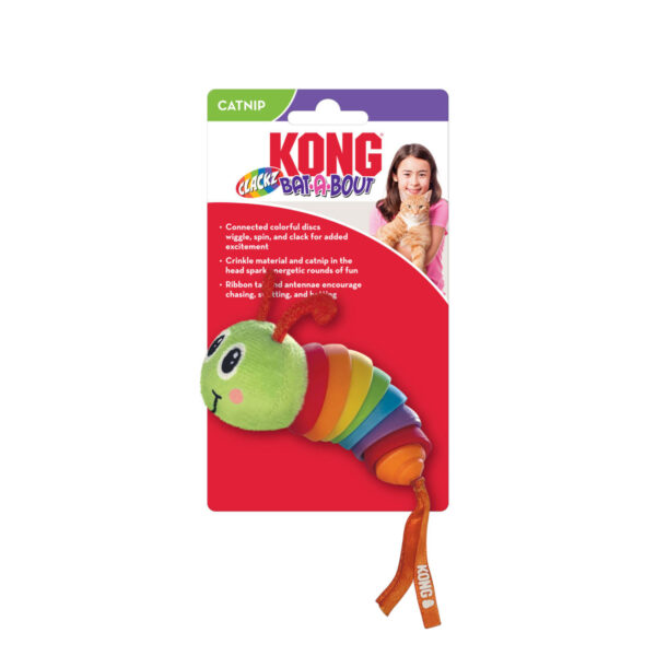 KONG CAT BAT-A-BOUT CLACKZ CATERPILLAR