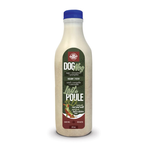 BIG COUNTRY RAW GOAT MILK - DOG NOG 975ML